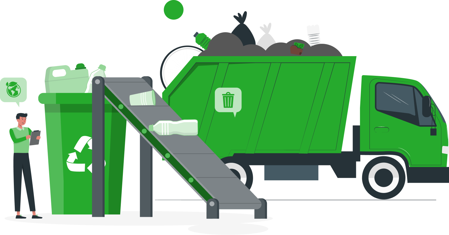 Waste Management Illustration